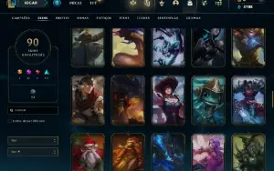 Fullacesso - Conta De 2012 - 90 Skins - Level 158 - 160 Camp