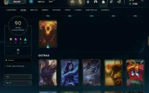 Fullacesso - Conta De 2012 - 90 Skins - Level 158 - 160 Camp
