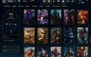 Fullacesso - Conta De 2012 - 90 Skins - Level 158 - 160 Camp