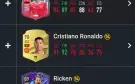 Conta fifa 23 time 15kk inegociável (Ronaldo cascão)