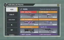 Conta Call Of Duty mobile com itens mítico e lendários