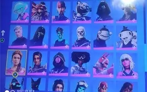 Conta Fortnite Várias skins pagas