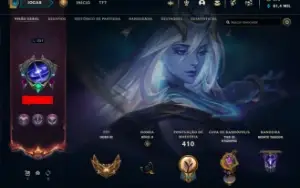 Vendo Conta League of Legends Lv 350 144 Skins 21 Lendárias