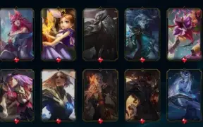 Vendo Conta League of Legends Lv 350 144 Skins 21 Lendárias
