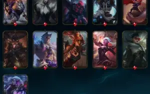 Vendo Conta League of Legends Lv 350 144 Skins 21 Lendárias