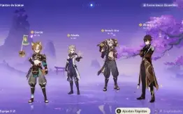 PROMOÇÃO Conta endgame Alhaitham Bis, Ayato Bis, Yelan Bis,