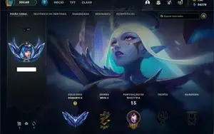 Conta perfeita e com mmr de mestre