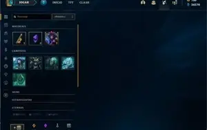 Conta perfeita e com mmr de mestre