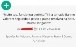 Spoofer For Valorant, Fortnite, Warzone, Fivem E Outros