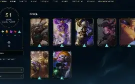 Conta League of Legends Full Acesso - 101 Champs e 51 Skins