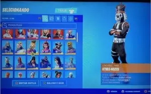 Conta Fortnite Rara