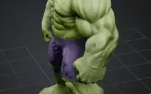 Hulk (Modelo 3D) Arquivo .Stl