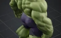 Hulk (Modelo 3D) Arquivo .Stl