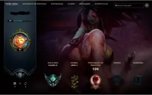 Conta lol platina 4 mmr alto