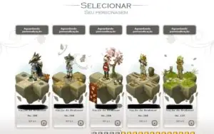 Conta WAKFU 4 chars 200/Prof no 200/Itens/Sets/Kamas/EFRIM
