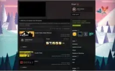 Conta Steam 12 anos para fazer de main.