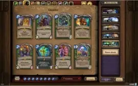 CONTA HEARTHSTONE - 190 LENDÁRIAS, 15k de Pó Arcano