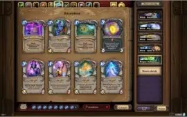 CONTA HEARTHSTONE - 190 LENDÁRIAS, 15k de Pó Arcano