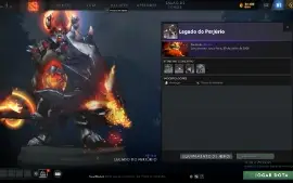 Conta DOTA 2 Ancestral Com Personas E Arcana Mercurial