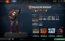 Conta DOTA 2 Ancestral Com Personas E Arcana Mercurial