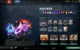 Conta DOTA 2 Ancestral Com Personas E Arcana Mercurial