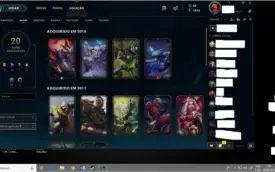Conta League of Legends D4