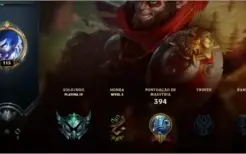 Conta league of legends - Platina 4 - mmr alto - 22 skins