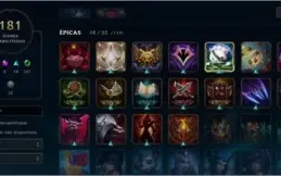 LOL BR - Platina 5 SoloQ, Icone Rengar Chibi etc