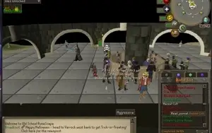 pure oldscholl fire cape gracefull pet mage arena 2