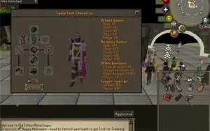 pure oldscholl fire cape gracefull pet mage arena 2