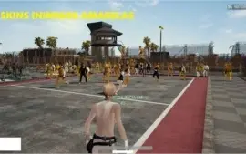 PUBG sem parede sem grama sem sons chatos player amarelos.