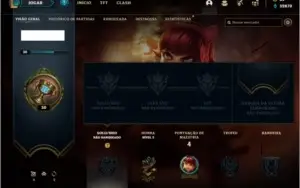 Conta unranked com Kayle Juiza e Rammus Rei