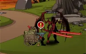 CONTA AQW 2009 + bag 100% rare itens
