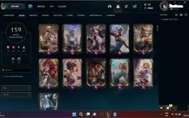 CONTA LOL COM 11 PRESTÍGIOS CONTA MONO SUP