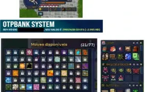 Conta Lv 400 Otpokemon - com 5 Poke Shiny
