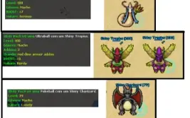 Conta Lv 400 Otpokemon - com 5 Poke Shiny