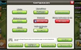 Conta Clash of Clans CV9 - Semi-Full + 773 Gemas