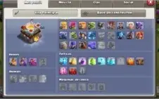 CONTA CLASH OF CLANS CV 11 QUASE FULL