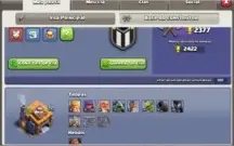 CONTA CLASH OF CLANS CV 11 QUASE FULL