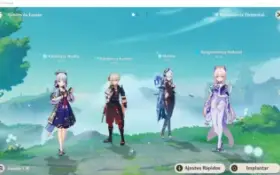 Conta Genshin Impact AR 57 Raiden, Ayaka, Yelan, Alhaitam +