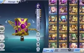 CONTA SAINT SEIYA AWAKENING LVL 45, SERV A-78