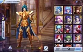 CONTA SAINT SEIYA AWAKENING LVL 45, SERV A-78