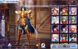 CONTA SAINT SEIYA AWAKENING LVL 45, SERV A-78