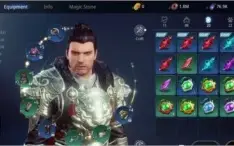 Mir4 Lvl 49 pronto para minerar Vale Oculto da Serpente
