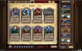 Conta Hearthstone 18 lendárias 56 épicas, e versos raros