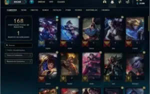 Conta ouro 4 com 56 champs e 29 skins ( MAIN ADC )