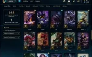 Conta ouro 4 com 56 champs e 29 skins ( MAIN ADC )