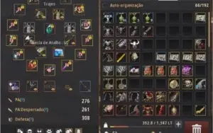 Conta Black Desert SA 276 AP Kutum com e-mail incluso