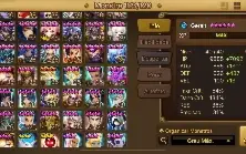 Conta com ld 5 estrela e com muitas variedades de personagem