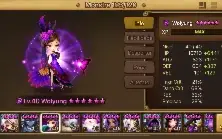 Conta com ld 5 estrela e com muitas variedades de personagem